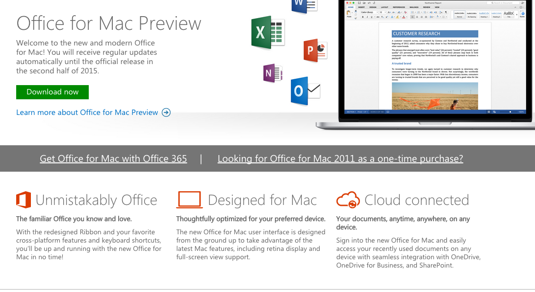 install office for mac 2016 over 2011